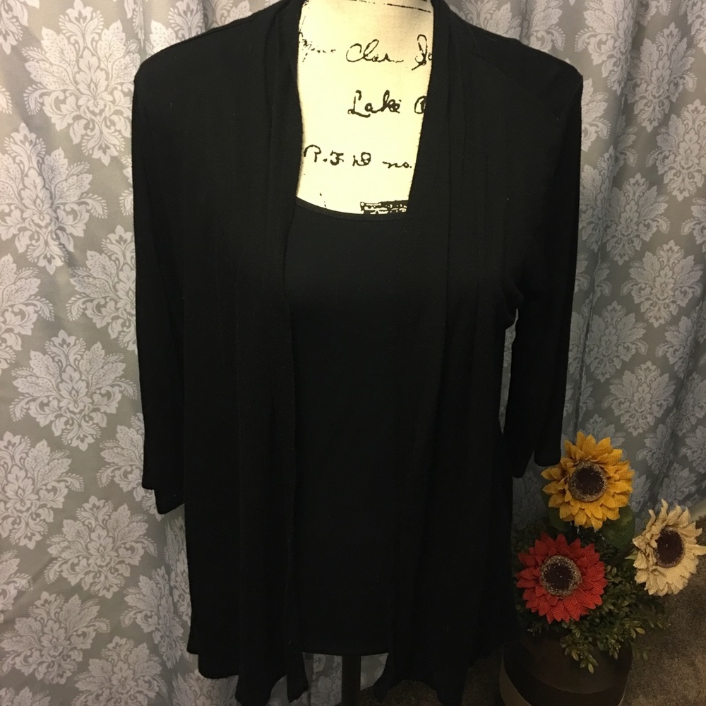 Faded Glory Cover Up, BLACK